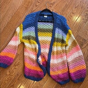 Multicolor Striped Women's Sweater